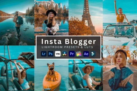 Download Insta Bloggers Lightroom Presets &amp; Luts - Premium Resources